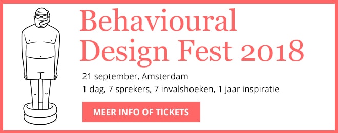 Get your ticket for Behavioural Design Fest, September 21st, Amsterdam
